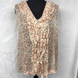 Talbots 100% silk Sz 12 tank top